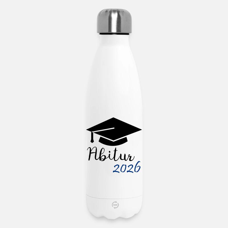 Abitur 2026 - Bouteille isotherme 500 ml - blanc