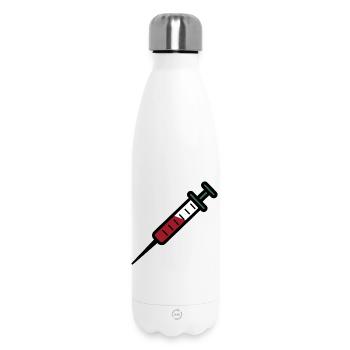 Spritze - Thermosflasche 500 ml - Weiß - Vorne