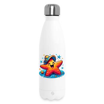 Étoile de mer - Bouteille isotherme 500 ml - blanc - Devant
