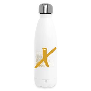 Gen X Golden X - Insulated Water Bottle 500 ml - white - Front
