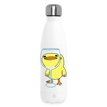 Kawaii-Küken - Thermosflasche 500 ml - Weiß - Vorne