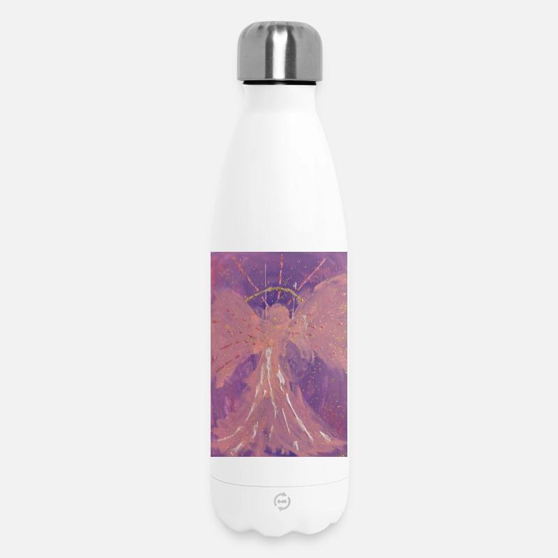 Erzengel Chamuel - Engel der Liebe - Engelbild - Thermosflasche 500 ml - Weiß