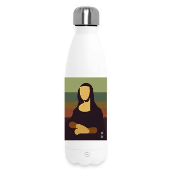 Mona Lisa - Bouteille isotherme 500 ml - blanc - Devant