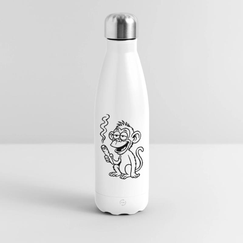 Der Affe peilt ein bisschen anders Thermosflasche 500 ml
