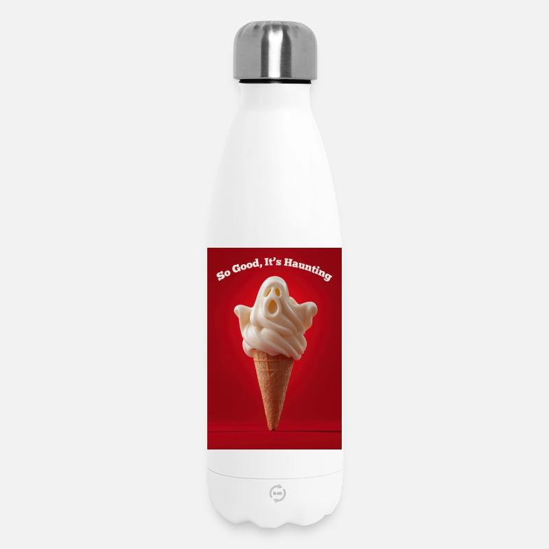 Tellement bon, c’est obsédant - Bouteille isotherme 500 ml - blanc