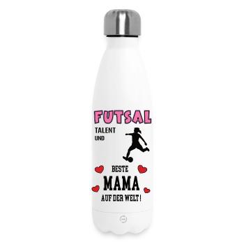 Joueuse de futsal Maman Joueuse de futsal Maman Épouse - Bouteille isotherme 500 ml - blanc - Devant