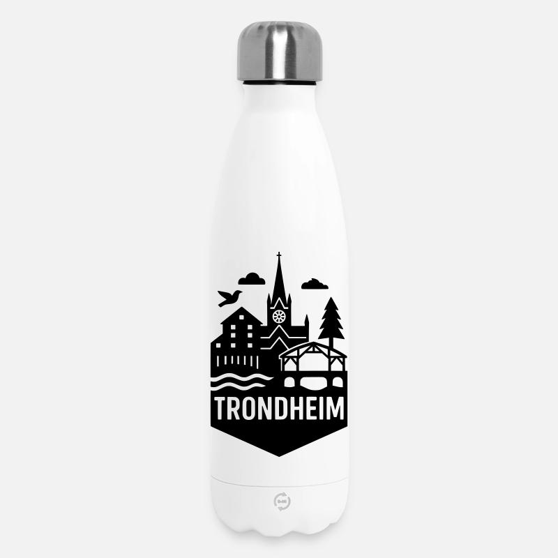 trondheim - Thermosflasche 500 ml - Weiß