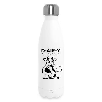 D-Air-Y – Fresh Milk, Polluted Air - Kuh - Thermosflasche 500 ml - Weiß - Vorne