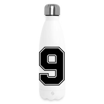 9 - Thermosflasche 500 ml - Weiß - Vorne