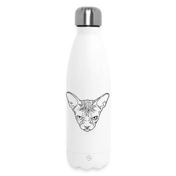 Sphinxkopf - Thermosflasche 500 ml - Weiß - Vorne