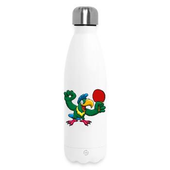 Ping Pong Champion Design Table Tennis and - Insulated Water Bottle 500 ml - white - Front