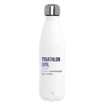 Triathlon - Thermosflasche 500 ml - Weiß - Vorne