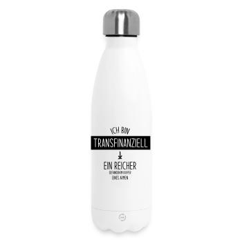 Transfinanziell - Thermosflasche 500 ml - Weiß - Vorne