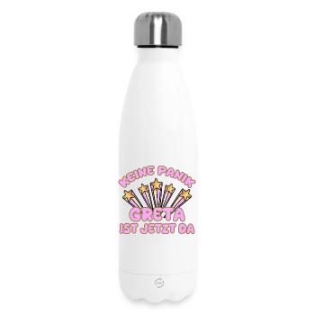 Frauenname Greta - Thermosflasche 500 ml - Weiß - Vorne