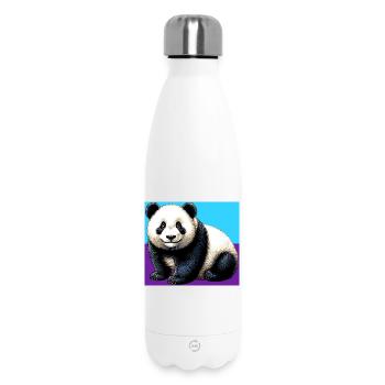 panda - Bouteille isotherme 500 ml - blanc - Devant