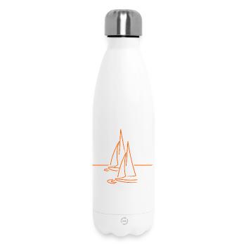 Don de voilier - Bouteille isotherme 500 ml - blanc - Devant