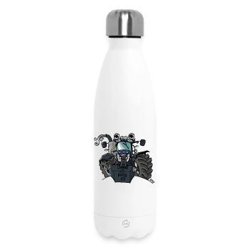 0533 BlueTraktor T7 170 - Thermosflasche 500 ml - Weiß - Vorne