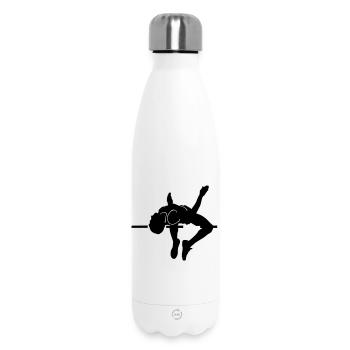 High jump - Insulated Water Bottle 500 ml - white - Front