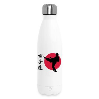 Karate - Thermosflasche 500 ml - Weiß - Vorne