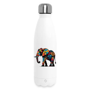 Elefant - Thermosflasche 500 ml - Weiß - Vorne