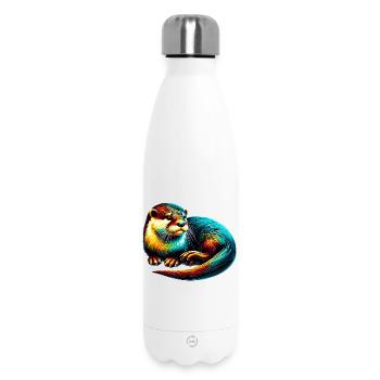 Otter - Insulated Water Bottle 500 ml - white - Front