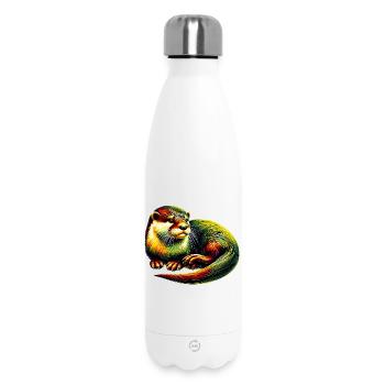 Otter - Insulated Water Bottle 500 ml - white - Front