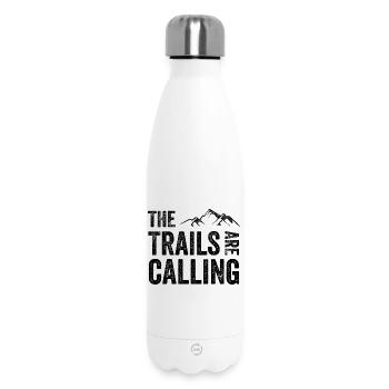 Die Spuren rufen - Thermosflasche 500 ml - Weiß - Vorne