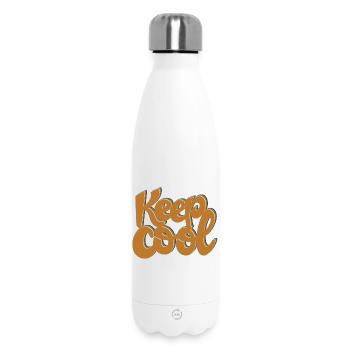 Keep cool - Thermosflasche 500 ml - Weiß - Vorne