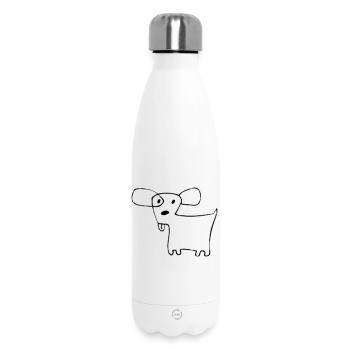 02 Doggie Shorts - Thermosflasche 500 ml - Weiß - Vorne