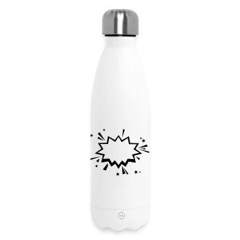 Bande dessinée Bang - Bouteille isotherme 500 ml - blanc - Devant