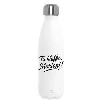 The City of Fear - Insulated Water Bottle 500 ml - white - Front