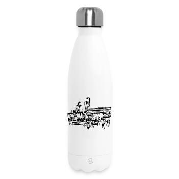 Saxofon - Thermosflasche 500 ml - Weiß - Vorne