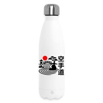Karate Nature - Insulated Water Bottle 500 ml - white - Front