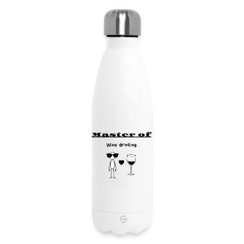 Maître du vin - Bouteille isotherme 500 ml - blanc - Devant