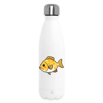 Fisch - Thermosflasche 500 ml - Weiß - Vorne