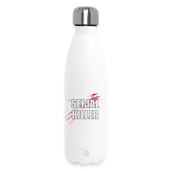 Serial Killer - Insulated Water Bottle 500 ml - white - Front