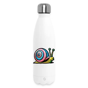 Escargot - Bouteille isotherme 500 ml - blanc - Devant