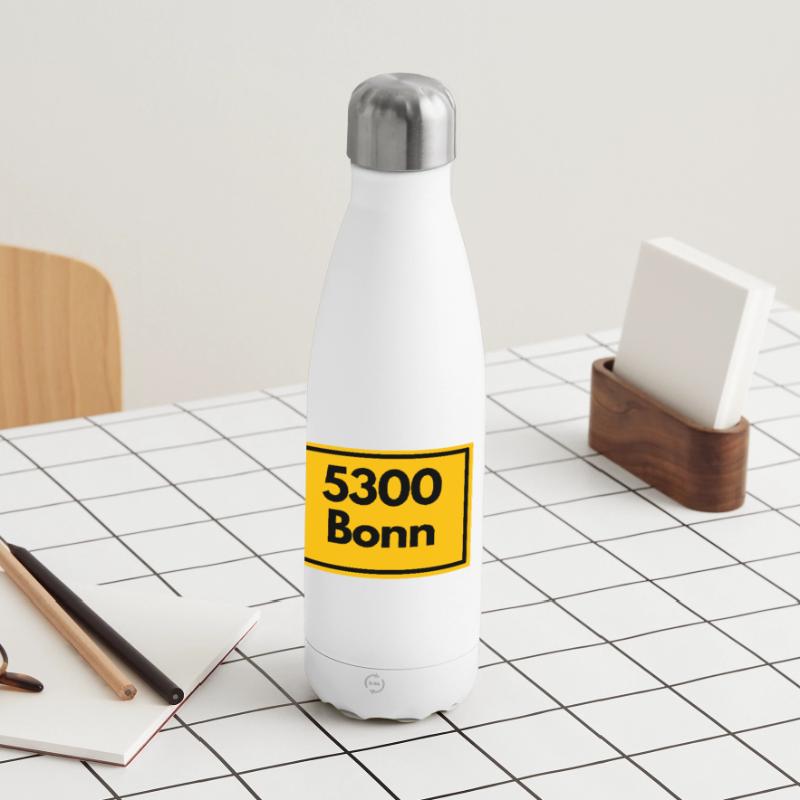 OLD POSTCODE POSTCODE RETRO 5300 BONN - RHEIN SIEG Insulated Water Bottle 500 ml