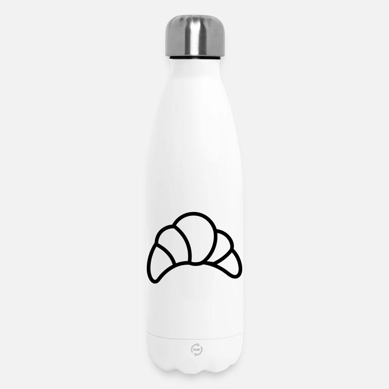 crescent - Insulated Water Bottle 500 ml - white