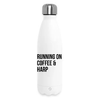 Harfe - Thermosflasche 500 ml - Weiß - Vorne