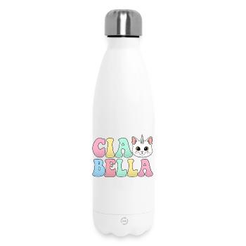 Ciao Bella - Insulated Water Bottle 500 ml - white - Front