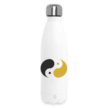 Yin & Yang - Insulated Water Bottle 500 ml - white - Front