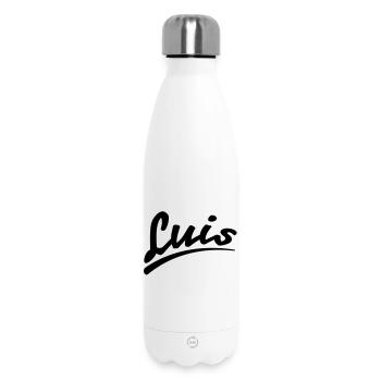 luis | Luis - Bouteille isotherme 500 ml - blanc - Devant