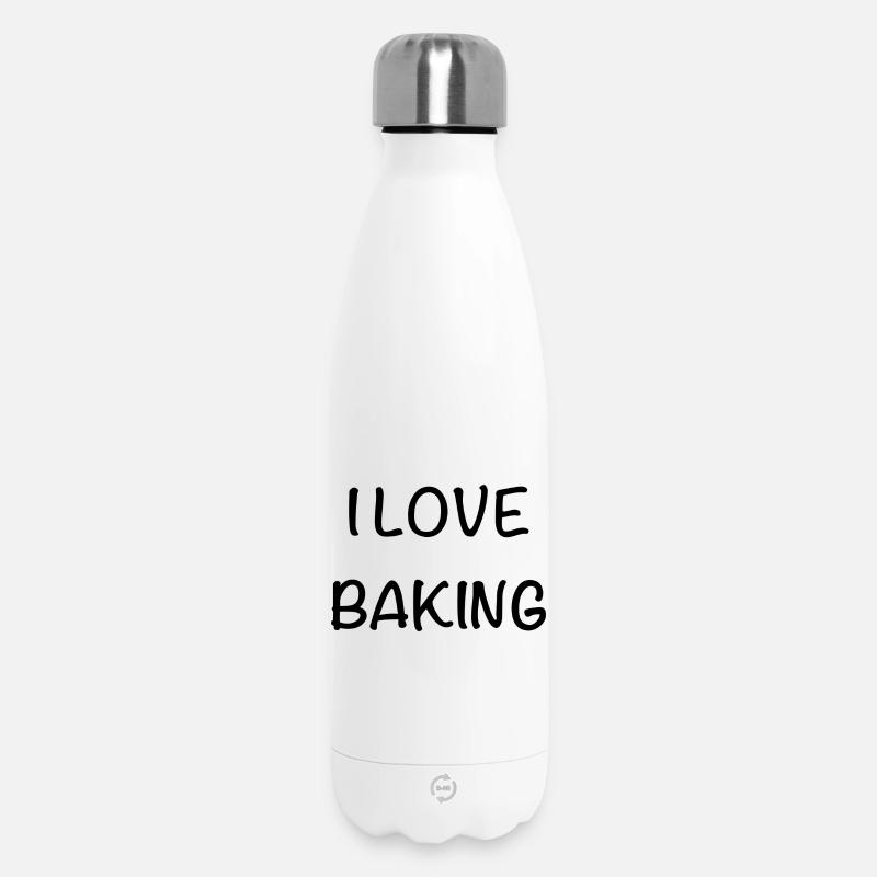 J’adore cuisiner - Bouteille isotherme 500 ml - blanc