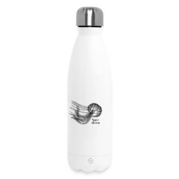 Jellyfish - graceful but stingy - Insulated Water Bottle 500 ml - white - Front
