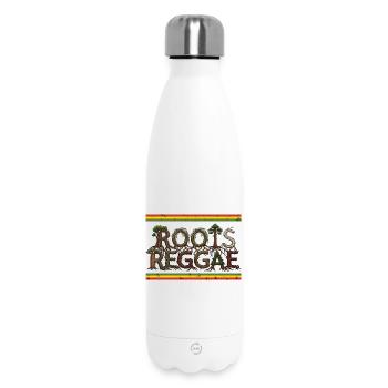 Roots Reggae Forest - Thermosflasche 500 ml - Weiß - Vorne
