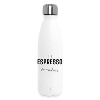 Espresso Toi-Même - Bouteille isotherme 500 ml - blanc - Devant
