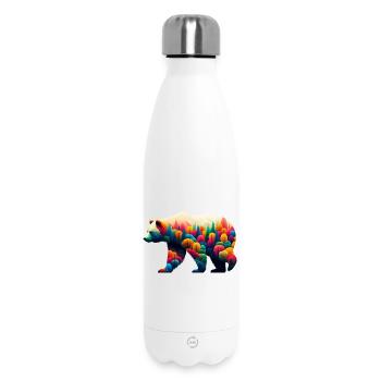 Bär - Thermosflasche 500 ml - Weiß - Vorne