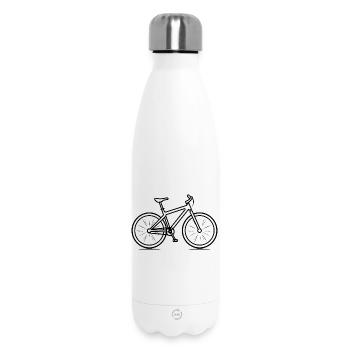 Mountain bike - Insulated Water Bottle 500 ml - white - Front