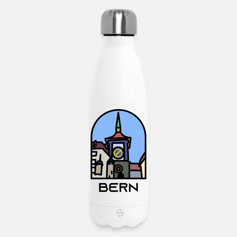 Bern - Thermosflasche 500 ml - Weiß